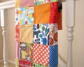 Hodgepodge Patchwork Baby Boy Blanket