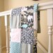 Zoology Patchwork Quilted Baby Blanket