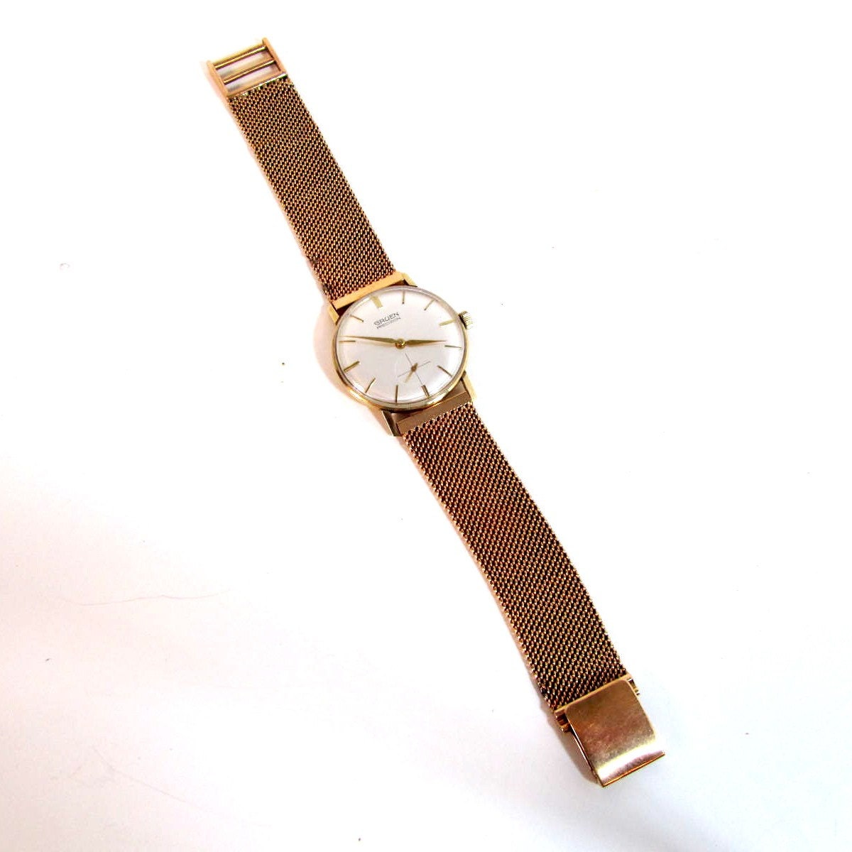 Vintage Gruen Precision mens wristwatch