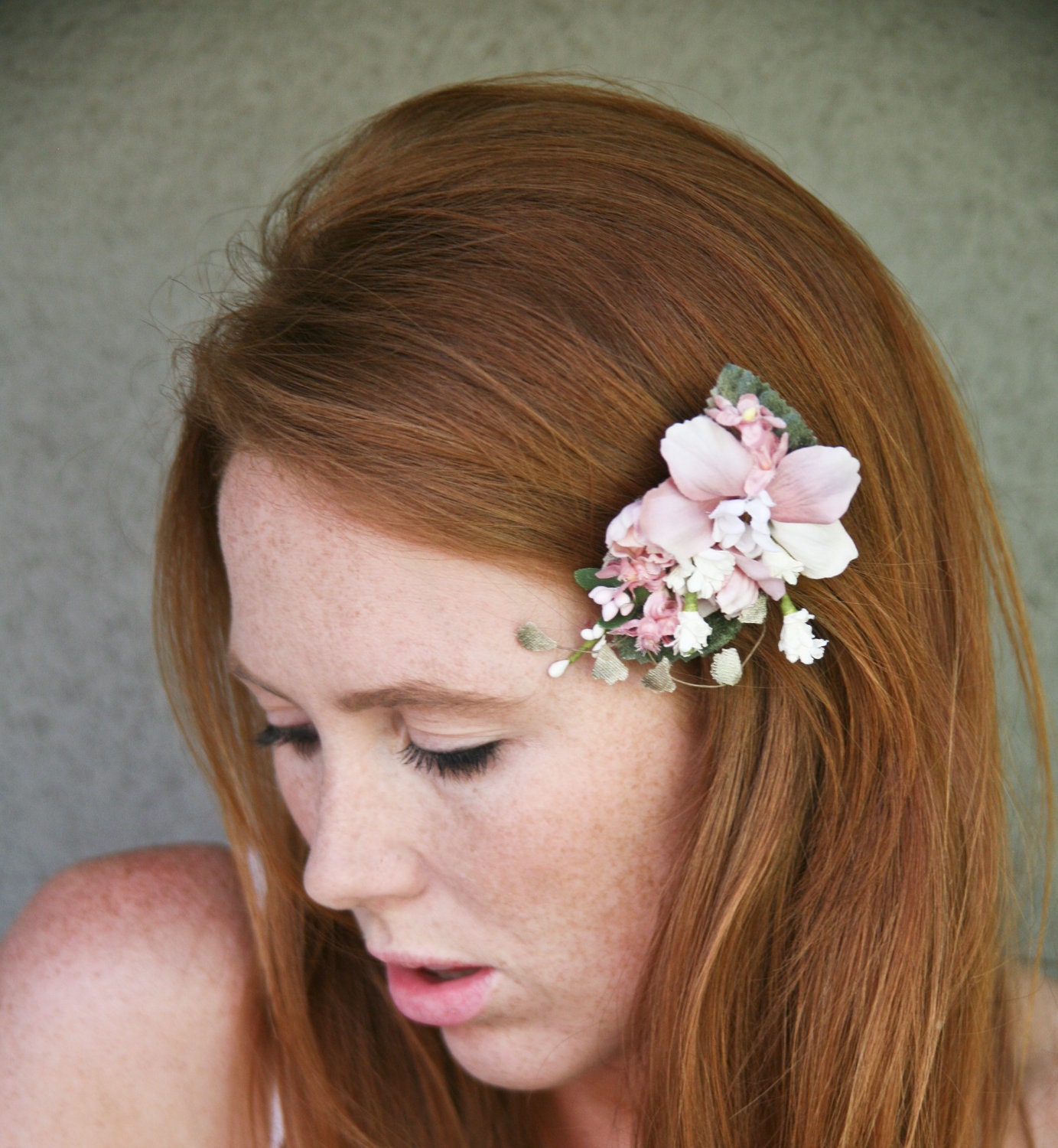 little flower hair clip, hair accessories for hair, wedding hair