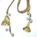 Hippie tie headband of braided leather, headbands for women and teens