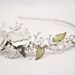 vintage rose and rhinestone wedding tiara, wedding hair acessories