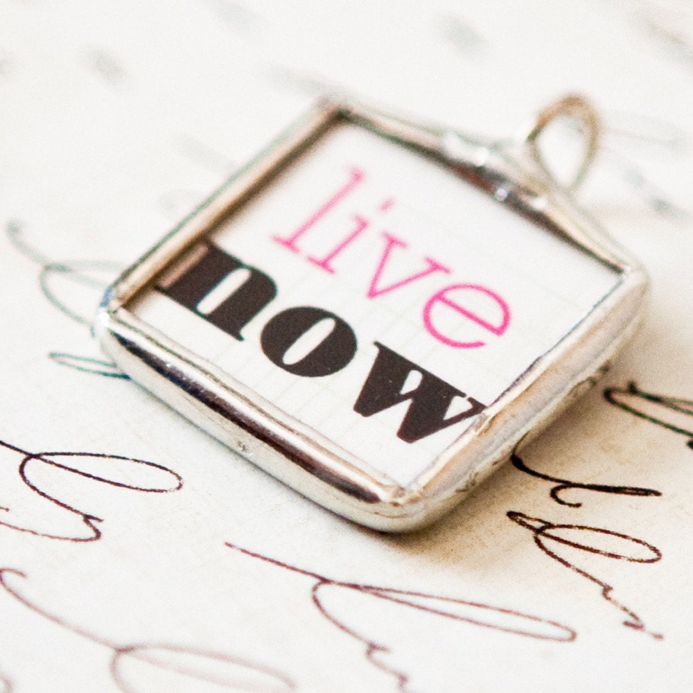 live now butterfly pendant