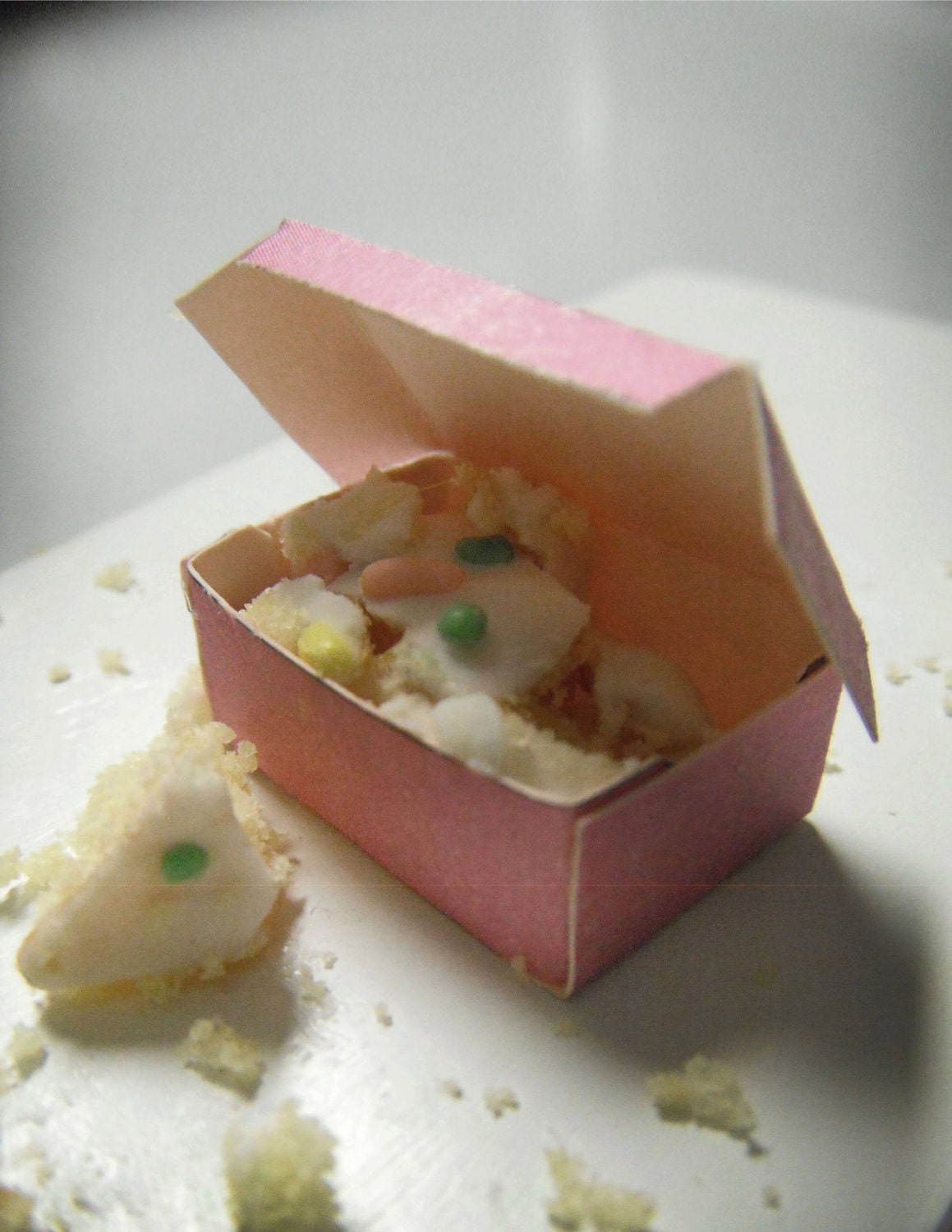 Miniature Pink Bakery Box