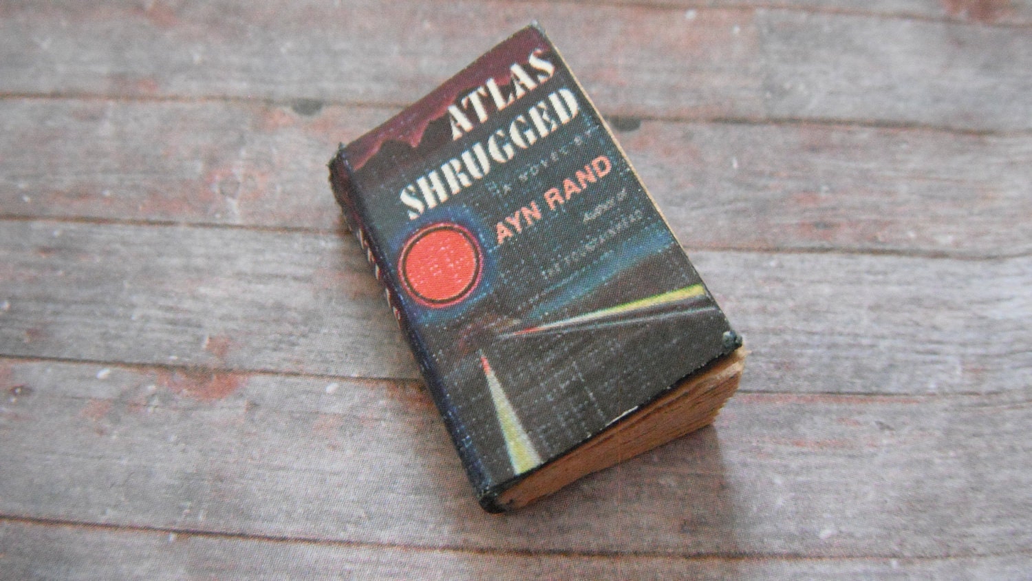 Miniature Book --- Atlas Shrugged