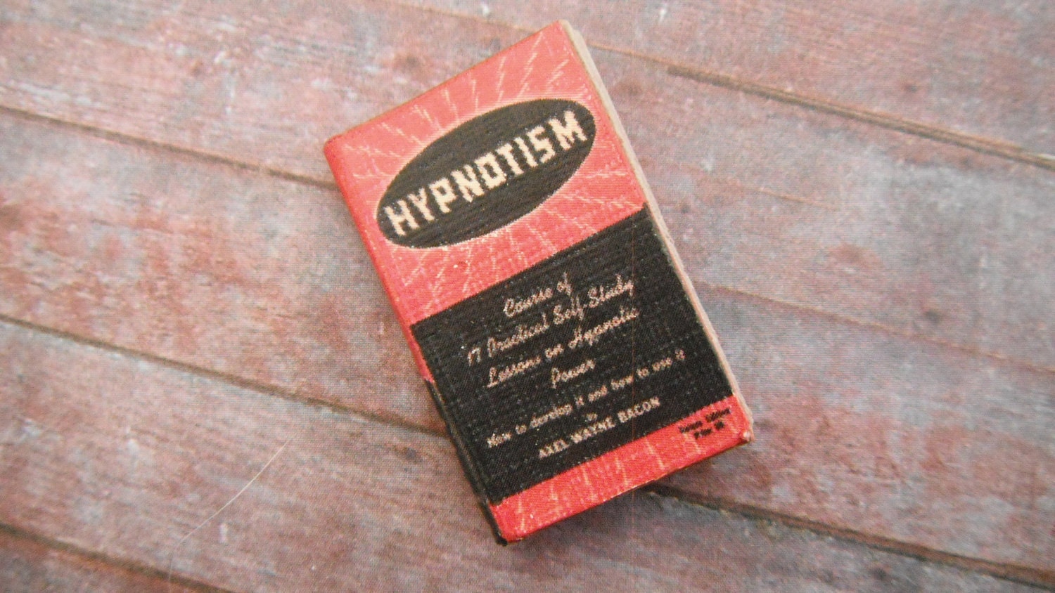 Miniature Book --- Hypnotism