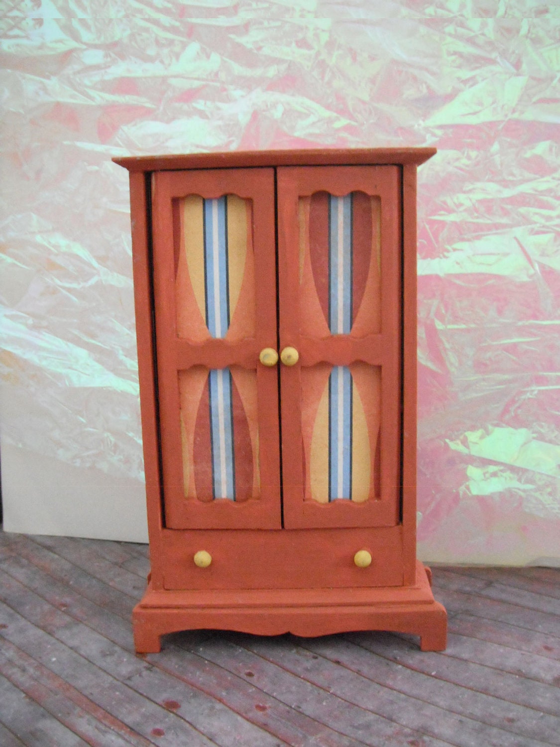 Miniature Primary Colors Cabinet