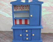 Miniature Stars and Stripes Cabinet