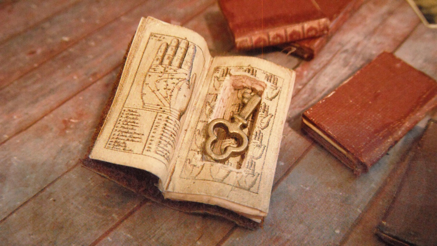 Miniature Book with Secret Compartment