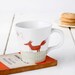Fox & Rabbit Tapered Mug