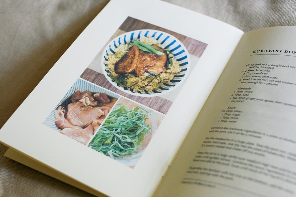 Japanese Recipe Booklet
