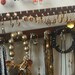 Earring Organizer, Jewelry Organizer, Boutique Quality & Design, 90-180 Pairs, 7 Peg Necklace Holder, Cocoa, Wood, SHIPS 9/10