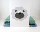 5 x 7 Sheep Print, Wall Art Print, Childrens Art, Kids Print, Nursery PIctures, Home Decor, Farm Animall, Poster