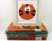 Tiger Print, Childrens Art Print, Kids Wall Art, Nursery Decor, Home Decor, Wild Animal Poster