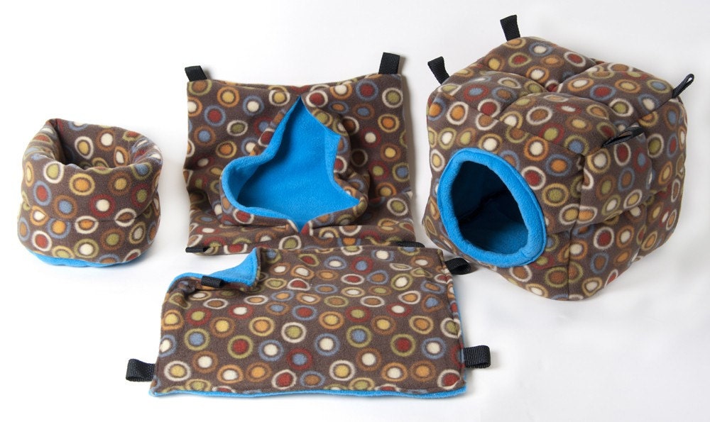 Brown Dots Bedding Set