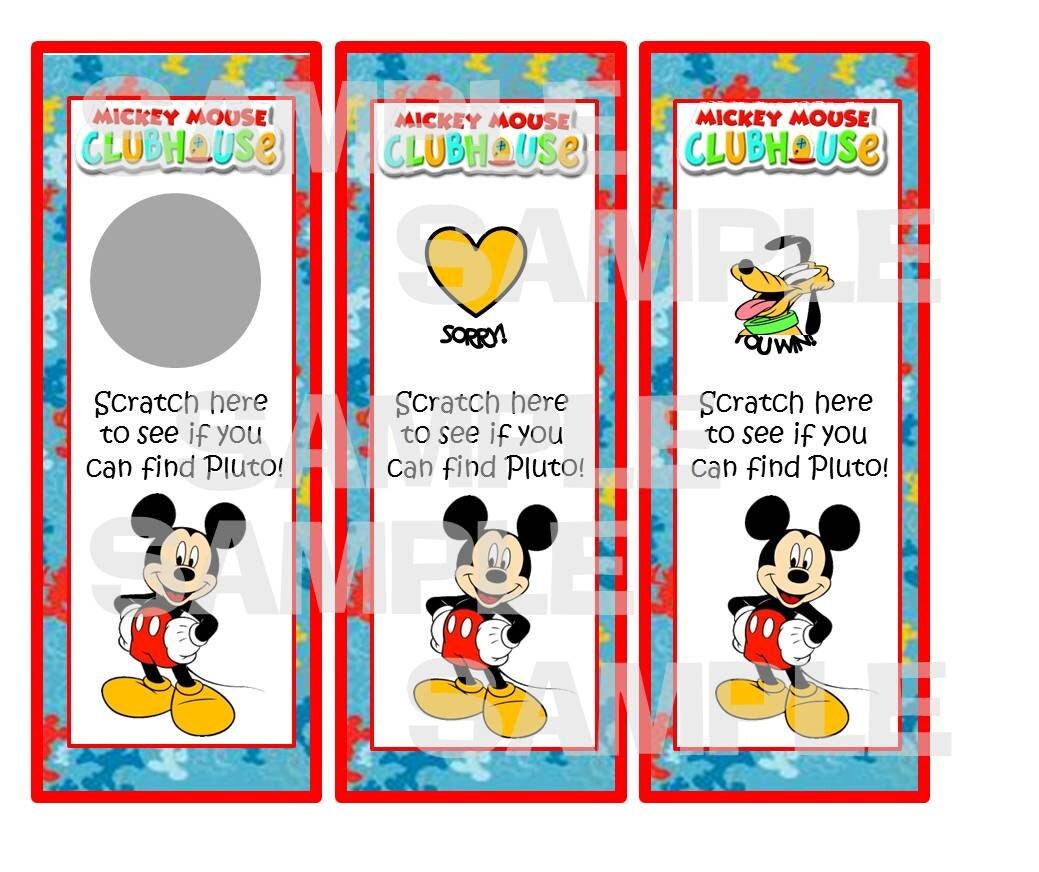 Mickey Mouse Cards