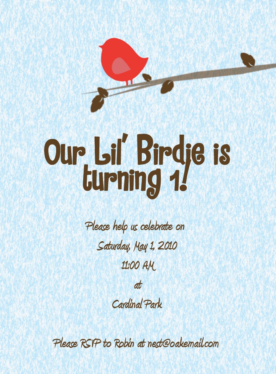 Lil' Red Bird Flat Card-Set of 12