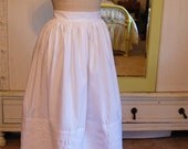 Historical Victorian Corded Petticoat