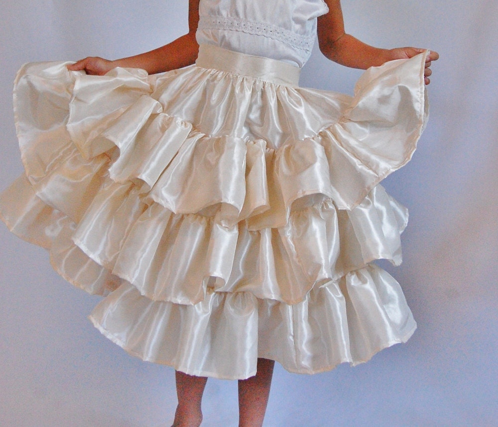 Ruffled Tiered Petticoat Princess Costume Custom for You