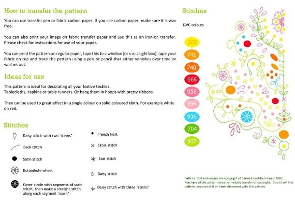 Embroidery Pattern Tree of Life PDF