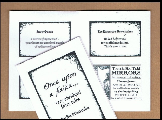 ONCE UPON a HAIKU - fairy tale poetry mini-zine