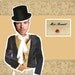 YOU or YOUR MAN is Mr. Darcy personalized dress up Paper Doll Pride and Prejudice magnetic collage