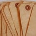 15 Medium Tea Stained Manilla Shipping Tags 3 3/4 x 1 7/8