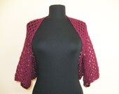 Shrug in garnet wine-valentine gift valentines day-holiday fall fashion