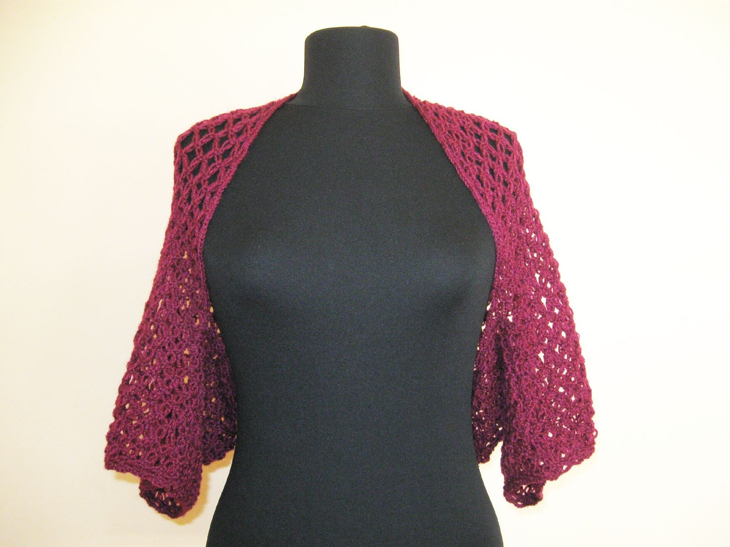 Shrug in garnet wine-valentine gift valentines day-holiday fall fashion
