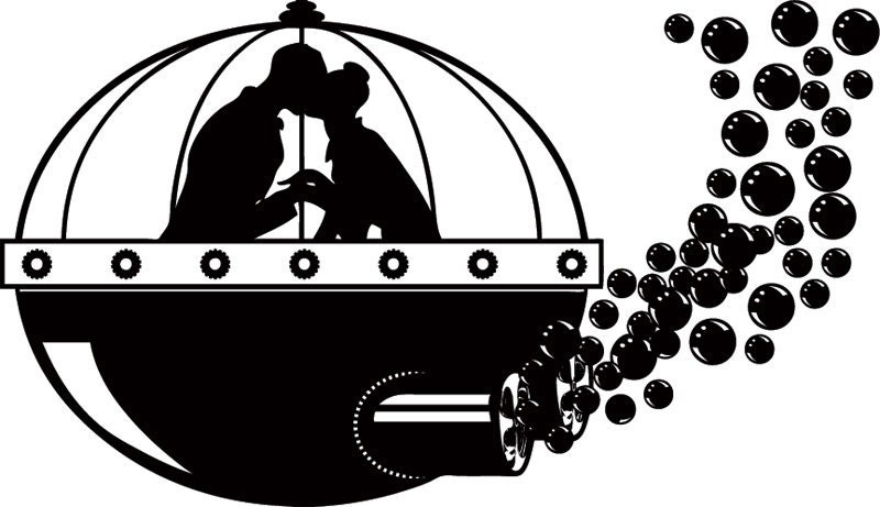 Diving Bell Adventure Vinyl Wall Decal-Choose Any Color