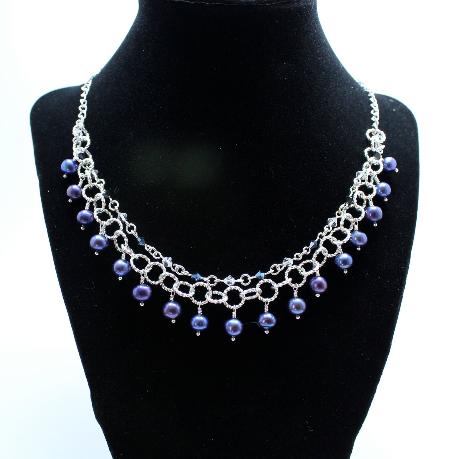 The Snow Queen - A Silver and Blue Necklace