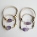 RESERVED FOR Francesca .Amethyst and Rope Bracelet.