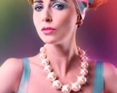 Latex Zebra hairband