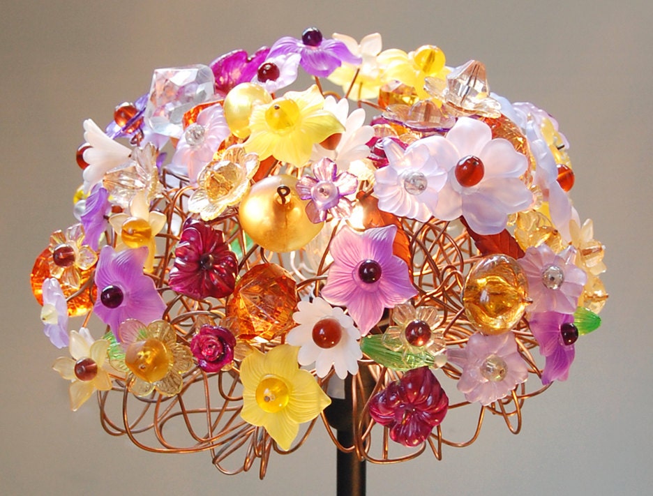 Smiles N' Sunshine Floral Table Lamp