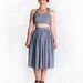 The Gingham Picnic Playsuit- XS, S, M, L