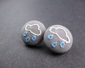 Rain Cloud Earrings