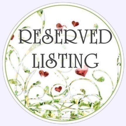 RESERVED LISTING -  Custom Photo Labels
