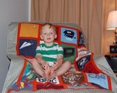 baby clothes quilt (24 items)