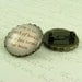 Literary Book Quote Brooch - She Is Too Fond Of Books - Louisa May Alcott