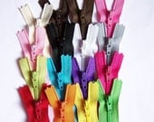 Wholesale 100 Assorted 16 Inch Ykk Zippers perfect for skirts, dresses, pouches, purses, pillows, handbags and more