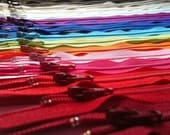 18 Inch YKK Closed Bottom Zippers- 25 Piece Sampler Set