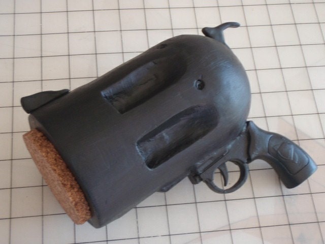 Batman Harley Quinn pop gun with trigger noise Comic convention