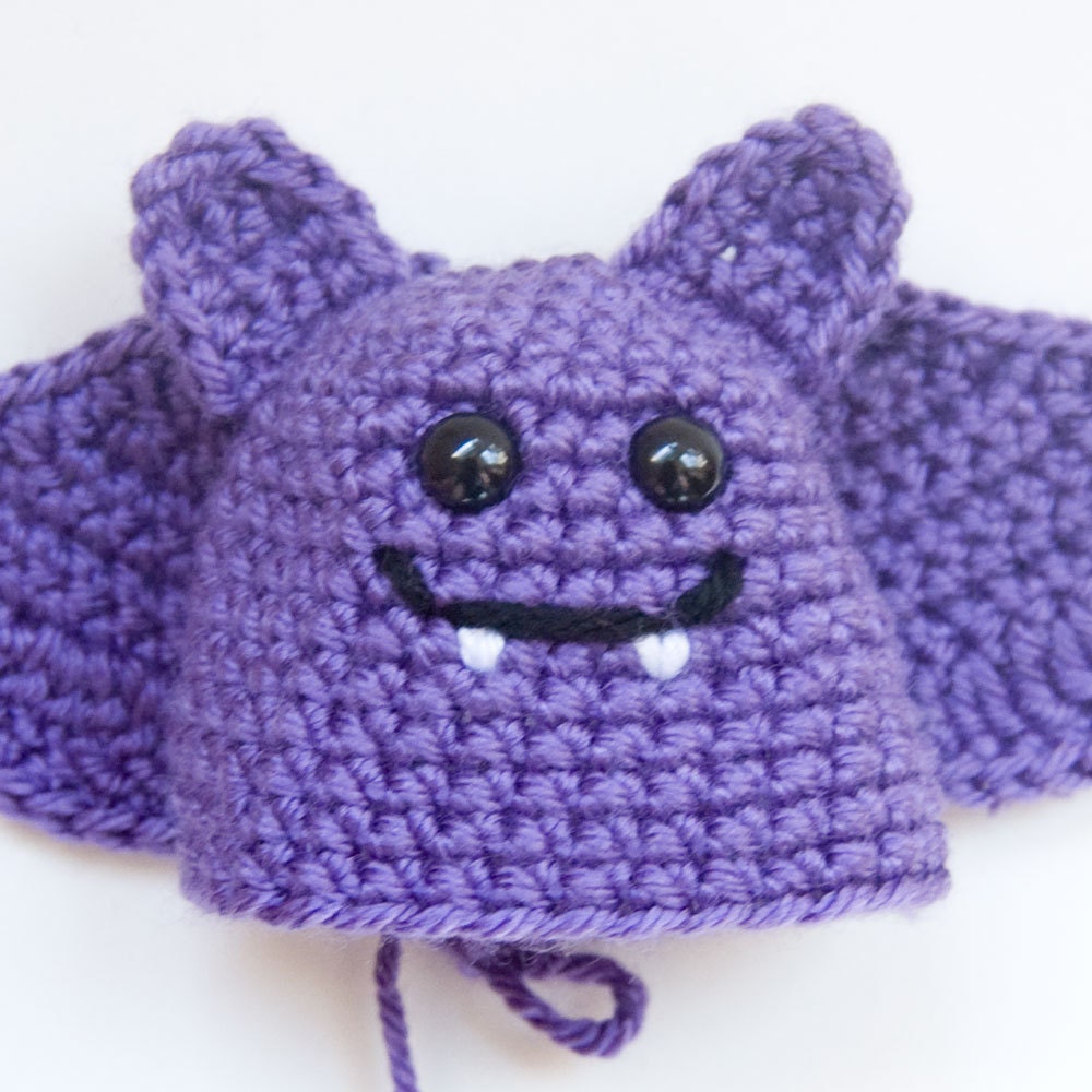 Instant Download Crochet Pattern - Little Amigurumi Bat