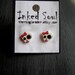 Cute Little Girly Skull Earrings
