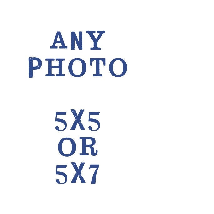 5x5 or 5x7 fine art photograph / your choice