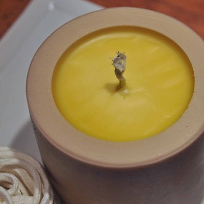 Beeswax Candle Pillar -- 3" x 6"