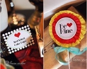 Printable Party Collection - Mod Glam Valentine's Day - The TomKat Studio