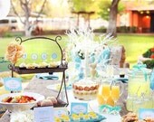 Easter Printable Party Collection - Daisy Garden by The TomKat Studio