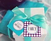 Printable Party Circles - Pajama Party Collection - The TomKat Studio