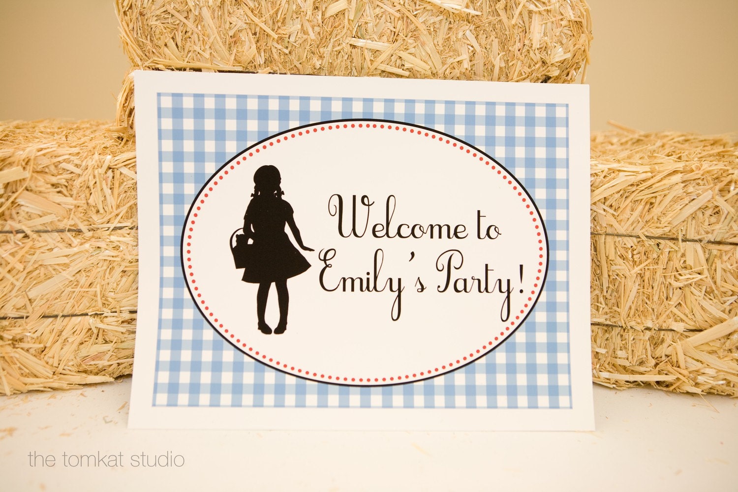 Wizard of Oz Party Printable Door Sign by The TomKat Studio Il_570xn